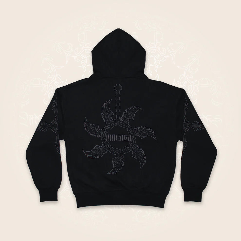 Wanna Unchain Hoodie - Night Black Version