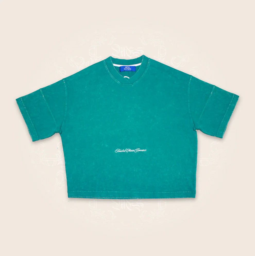 Timeless Tee - Marble Green Version