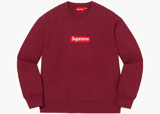 Supreme Box Logo Crewneck (FW22) Cardinal